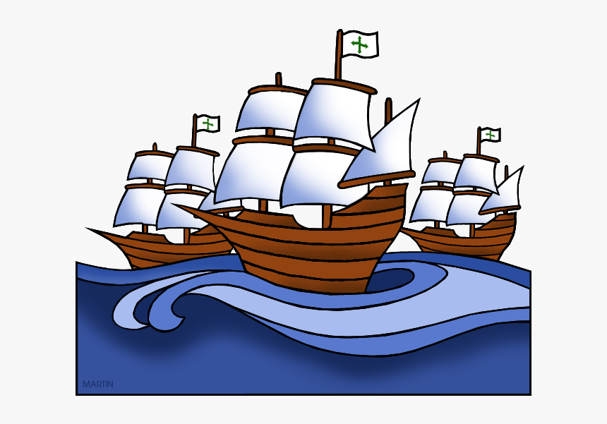 Transparent Christopher Columbus Png - Christopher Columbus Ship Cartoon, Png Download, Free Download