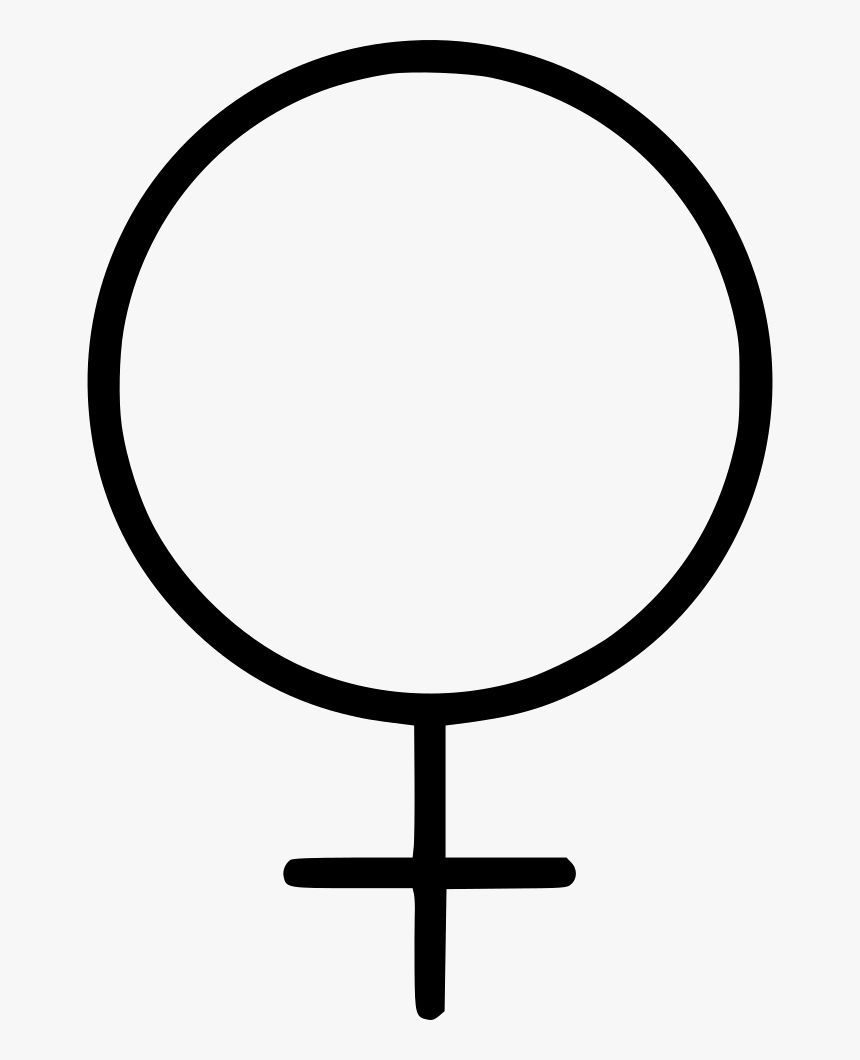 Female Woman Sign Symbol - Female Sign Vector, HD Png Download, Free Download