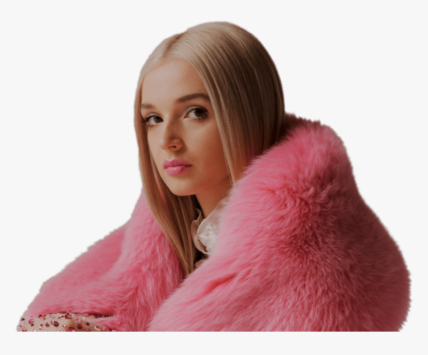 Poppy Wearing Pink Boa - Fur Clothing, HD Png Download, Free Download