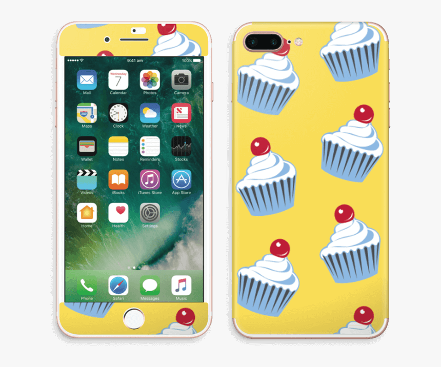 Cute Small Cupcakes Skin Iphone 7 Plus - Colors Of Iphone 7 Plus, HD Png Download, Free Download