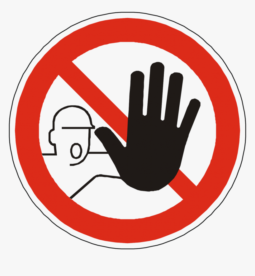 Admittance, Entry, Prohibited, Forbidden, Not Allowed - Prohibido Png, Transparent Png, Free Download