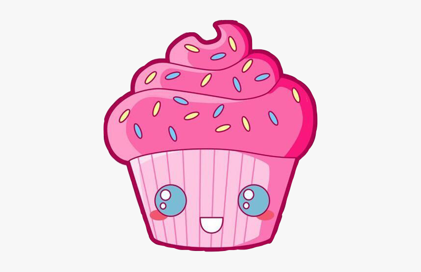 kawaii cute cupcake pinkfreetoedit Cupcake With Eyes Cartoon, HD