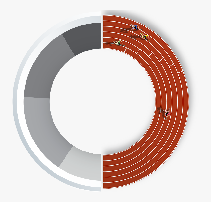 Running Track Line Vector, HD Png Download, Free Download