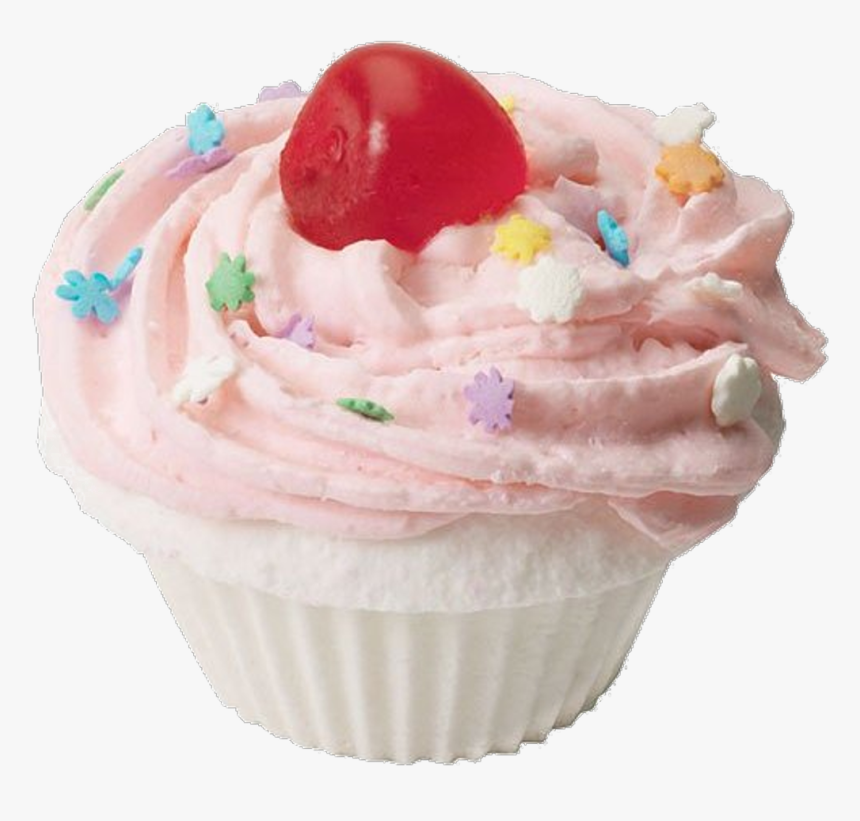 Sticker Jpg Cute Cupcake Twt Pink , Png Download - Cupcake Bath Bombs, Transparent Png, Free Download