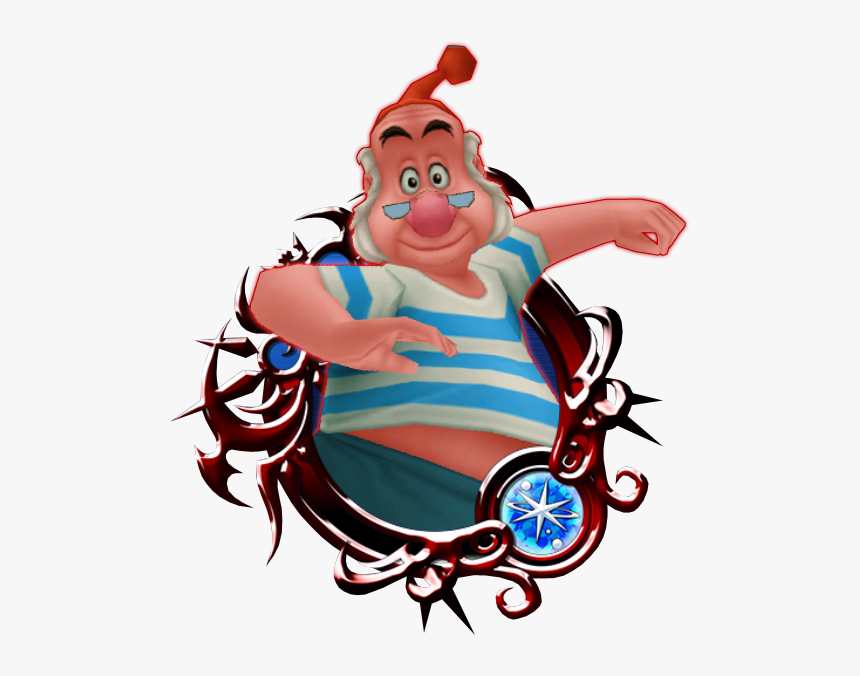 Mr - Smee - Kingdom Hearts Roxas Xion Axel, HD Png Download, Free Download