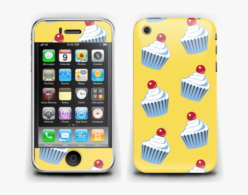 Cute Small Cupcakes Skin Iphone 3g/3gs - Iphone 3g, HD Png Download, Free Download