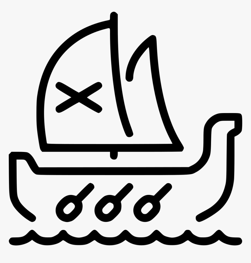 Pirate Boat - Portable Network Graphics, HD Png Download, Free Download