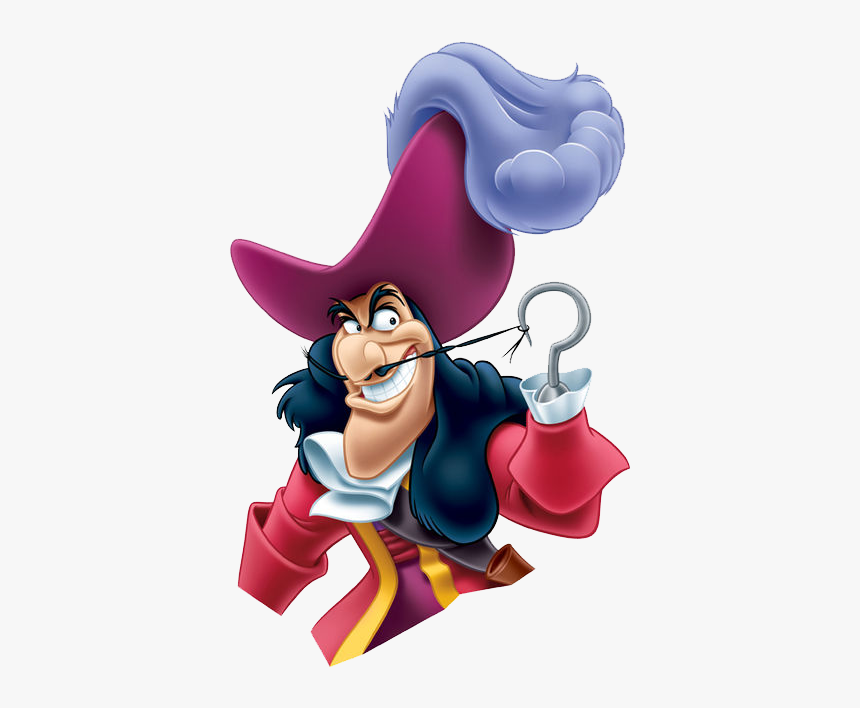 Clipart Captain Hook - Captain Hook Clipart, HD Png Download, Free Download