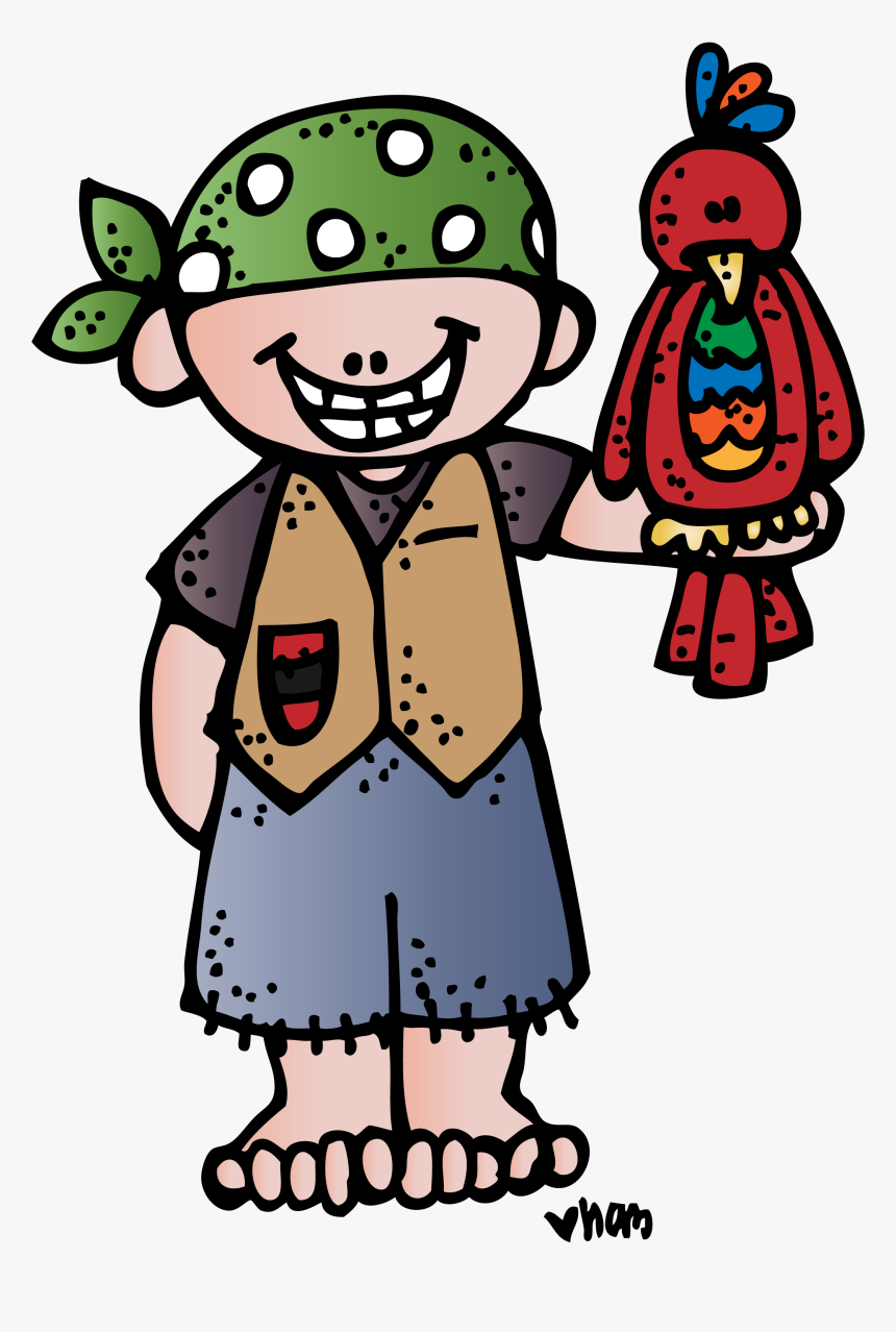Pirate Clipart Female - Melonheadz Pirate Clipart, HD Png Download, Free Download