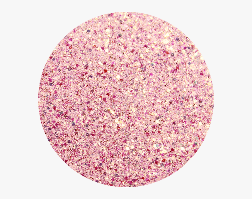 Círculo Glitter Rosa Png, Transparent Png, Free Download