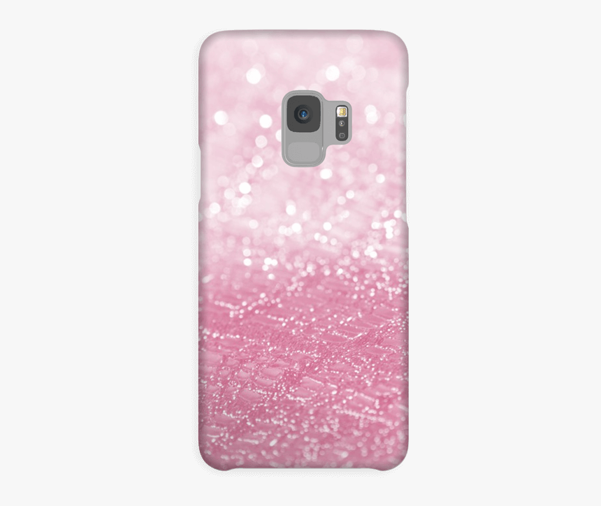 Pink Glitter Case Galaxy S9 - Mobile Phone, HD Png Download, Free Download