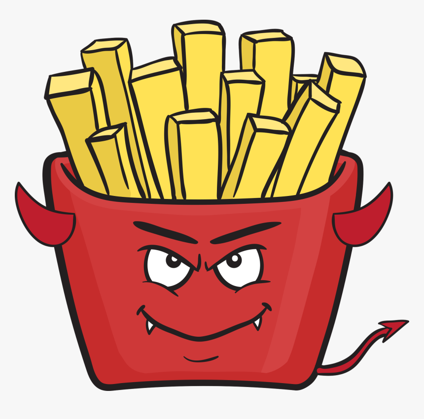 Transparent Music Emoji Png - French Fries Cartoon, Png Download, Free Download