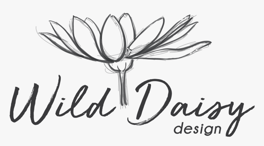 Wild Daisy Design Logo - Calligraphy, HD Png Download, Free Download