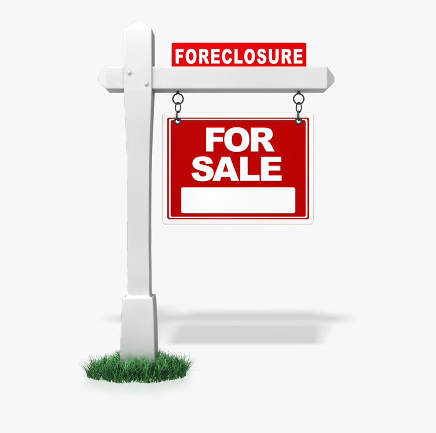 Real Estate Sign Png - Foreclosure Sign Png, Transparent Png, Free Download