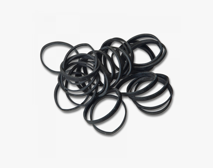 Transparent Rubber Band Png - Thick Black Elastic Bands, Png Download, Free Download