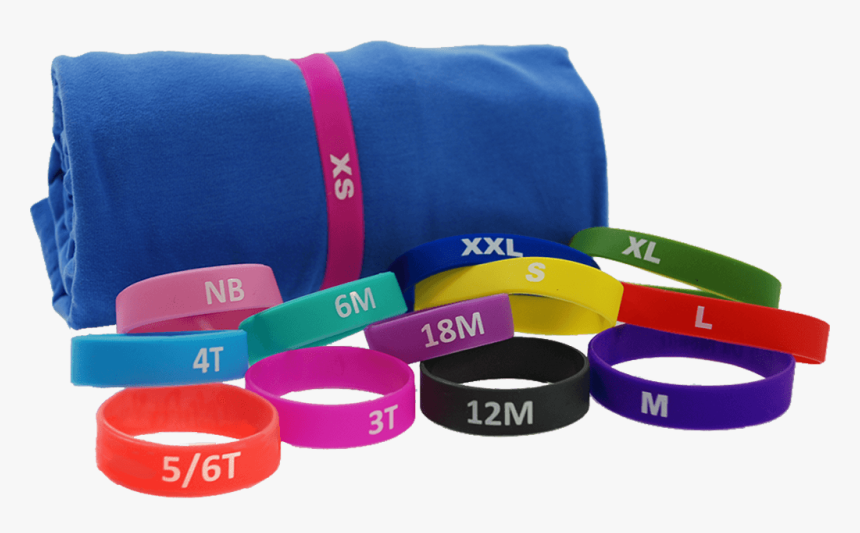 Custom Printed Rubber Bands For Clothes Sizes - Belt, HD Png Download, Free Download