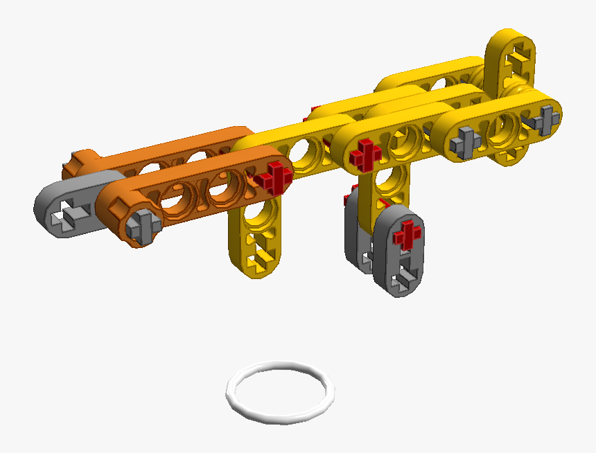 Tiny Rubber Band Gun - Lego Rubber Band Gun, HD Png Download, Free Download
