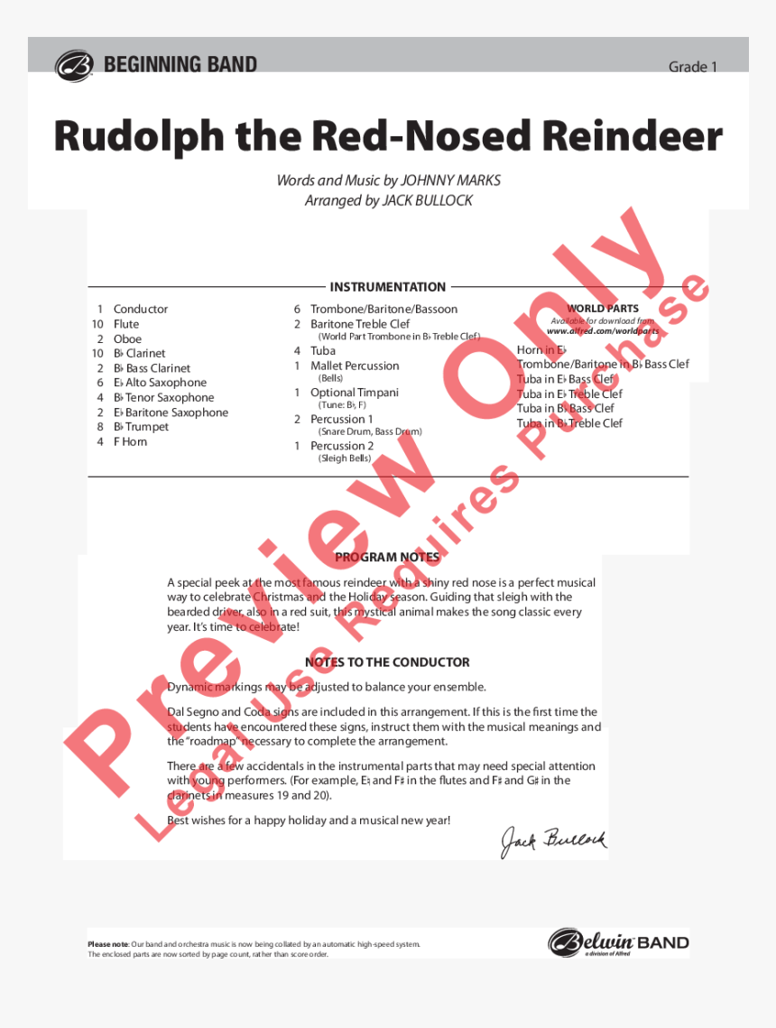 Rudolph The Red Nosed Reindeer Thumbnail - Shut Up And Dance Marching Band, HD Png Download, Free Download