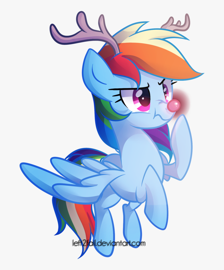 Rudolf Antlers Png - Rudolph The Rainbow Reindeer, Transparent Png, Free Download