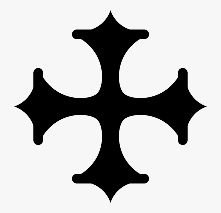 Christian Cross Crosses In Heraldry Cross Fleury - Cross In Heraldry, HD Png Download, Free Download