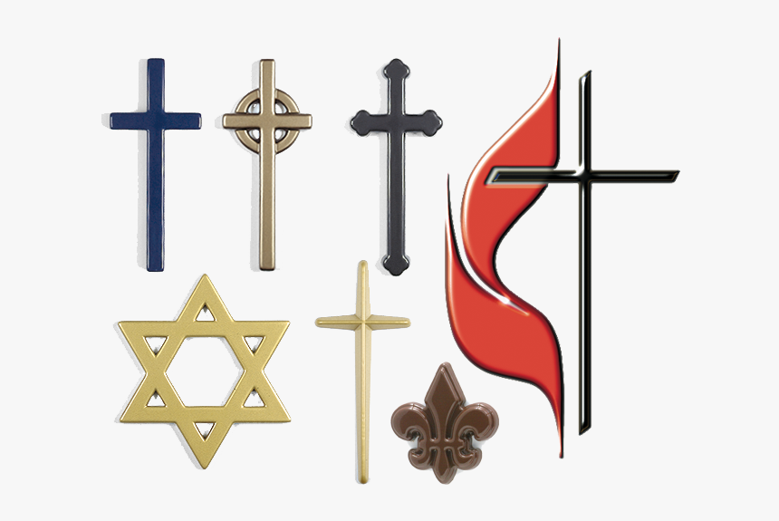 Popular Religious Symbols Including The Latin Or Plain - Religion, HD Png Download, Free Download