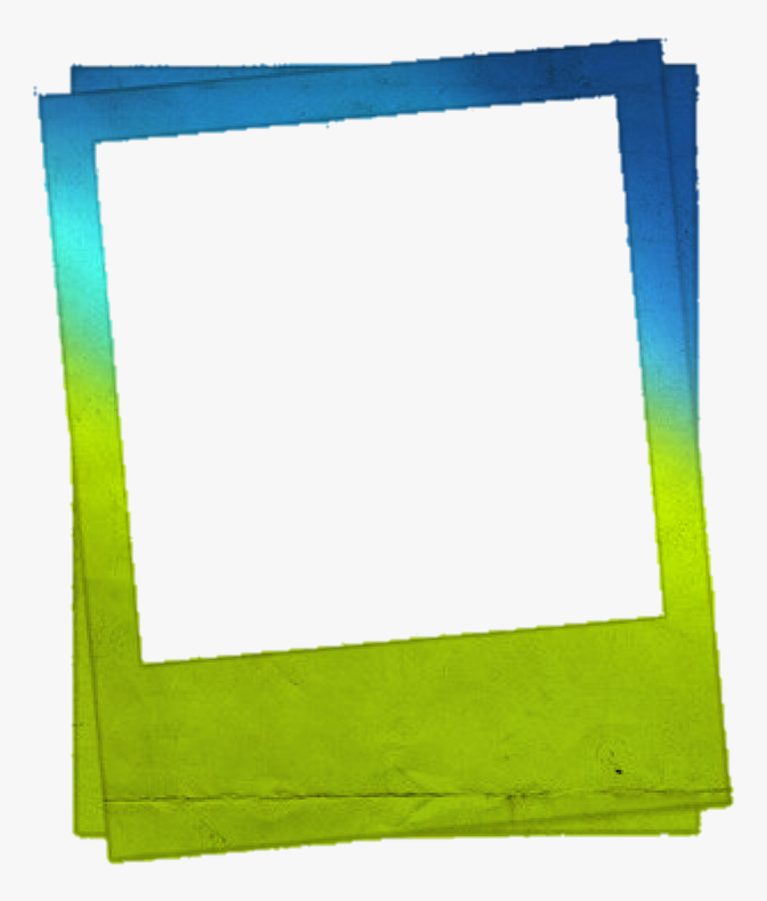 #colorful #polaroid #frame - Colorfulness, HD Png Download, Free Download