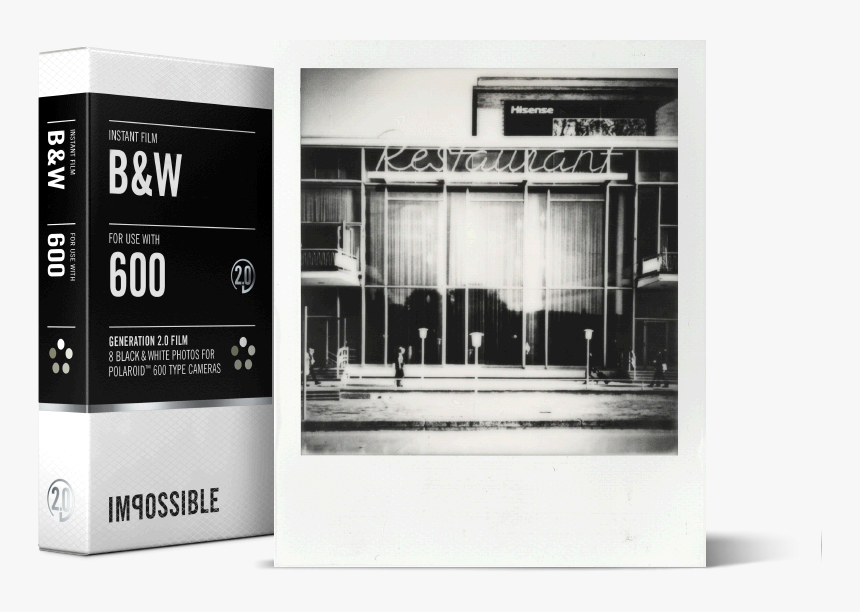 Impossible Instant B&w Film - Monochrome, HD Png Download, Free Download