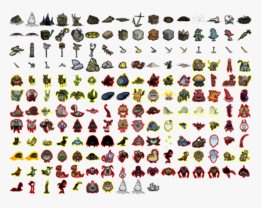 Request For Changes - Don T Starve Together Map Icons, HD Png Download - ki...