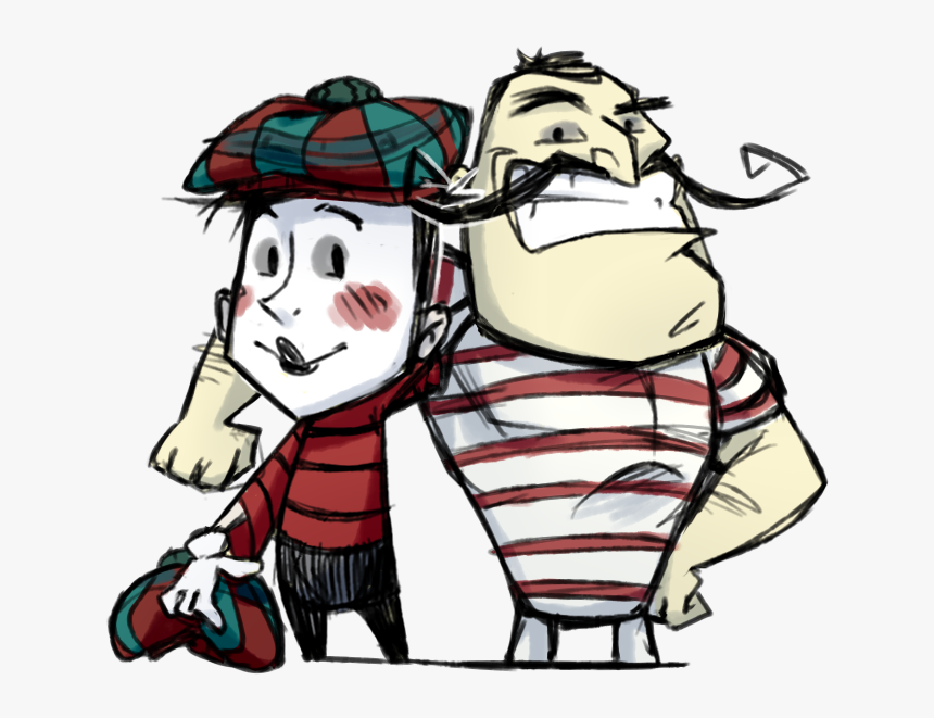 Don T Starve Wolfgang Art, HD Png Download - kindpng