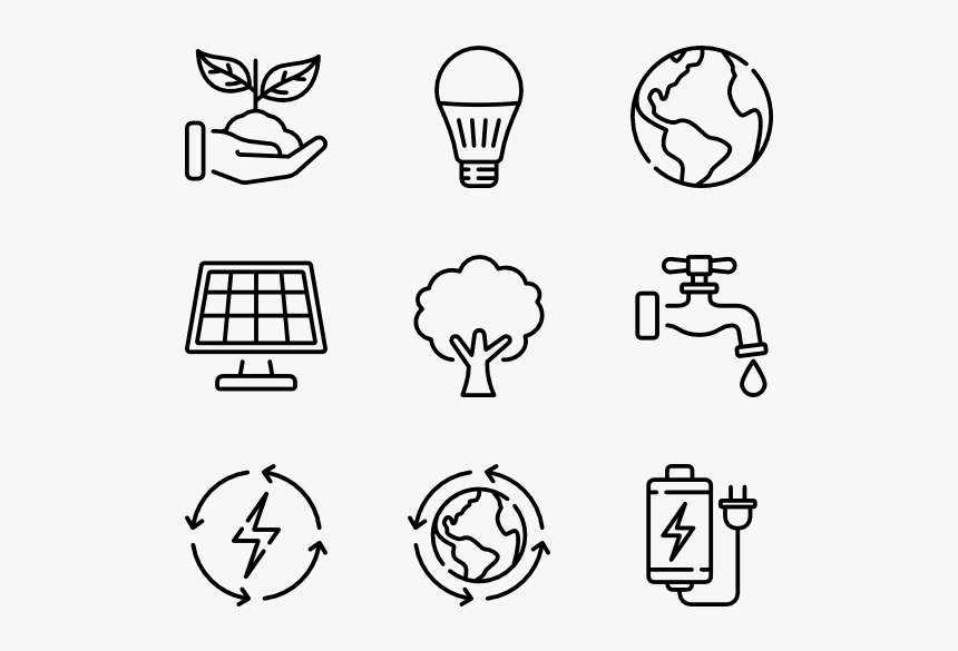 Ecology - Hand Drawn Icon Png, Transparent Png, Free Download