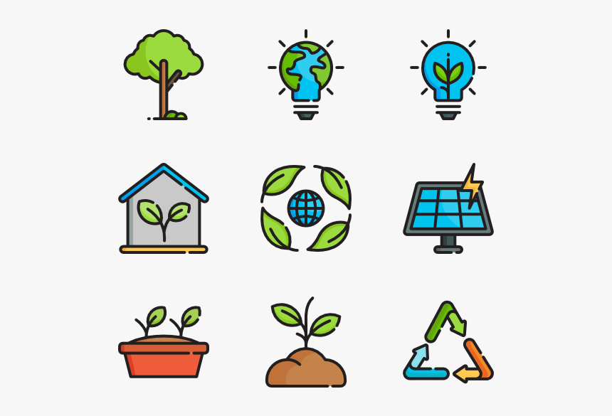 Sustainable Icon Packs - Environment Vector Png Transparent, Png Download, Free Download