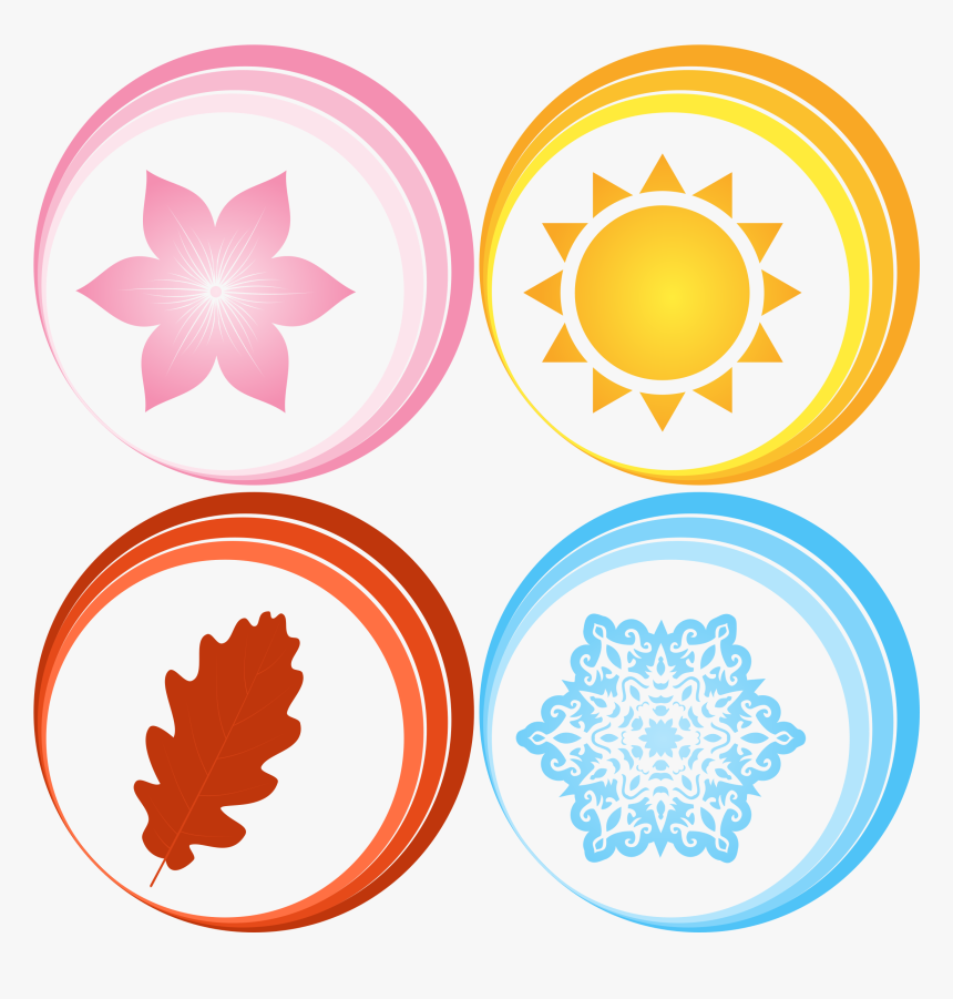 Four Season Symbols, HD Png Download, Free Download