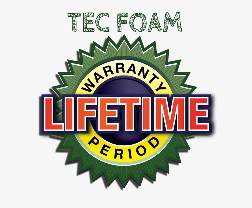 Lifetime Warranty On Tec Foam - Meilleur Service, HD Png Download, Free Download