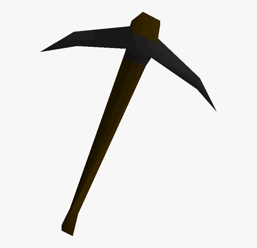 Old School Runescape Wiki - Pickaxe Clipart Black And White, HD Png Download, Free Download