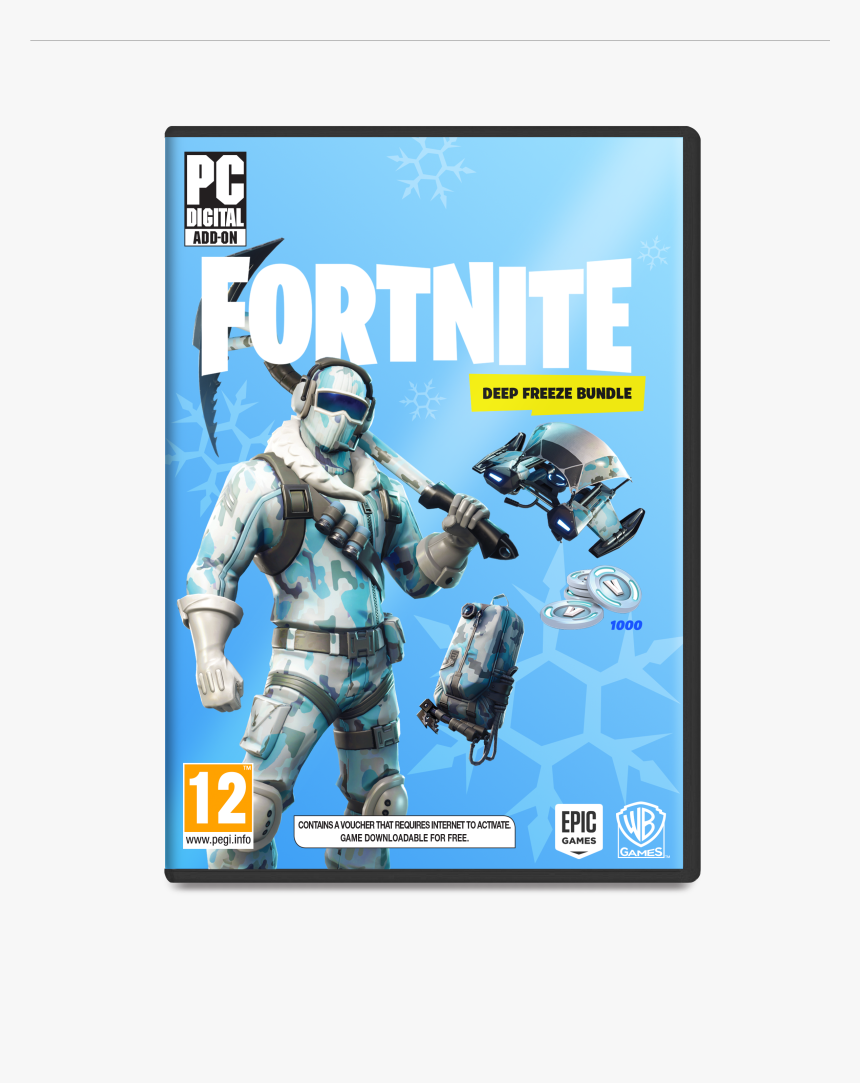 Fortnite Deep Freeze Bundle Takealot, HD Png Download, Free Download