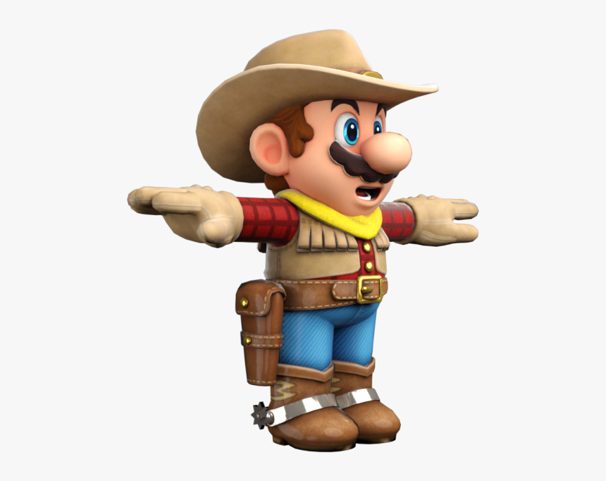 Super Mario Odyssey Cowboy, HD Png Download, Free Download