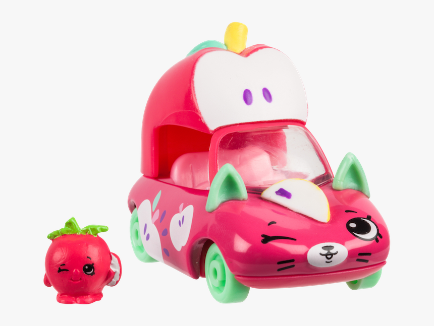 Shopkins Cutie Cars Season 4 Speedy Apple Slice - Baby Toys, HD Png Download, Free Download