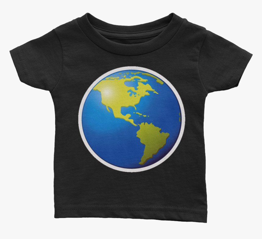 Emoji Baby T Shirt - Earth, HD Png Download, Free Download