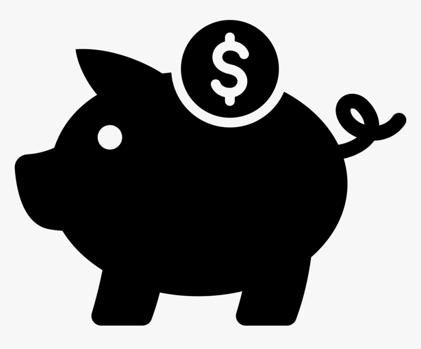 Tool For Saving Money - Blue Piggy Bank Clipart, HD Png Download, Free Download