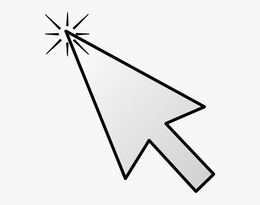 Mouse Pointer Clip Art - Pointer, HD Png Download, Free Download