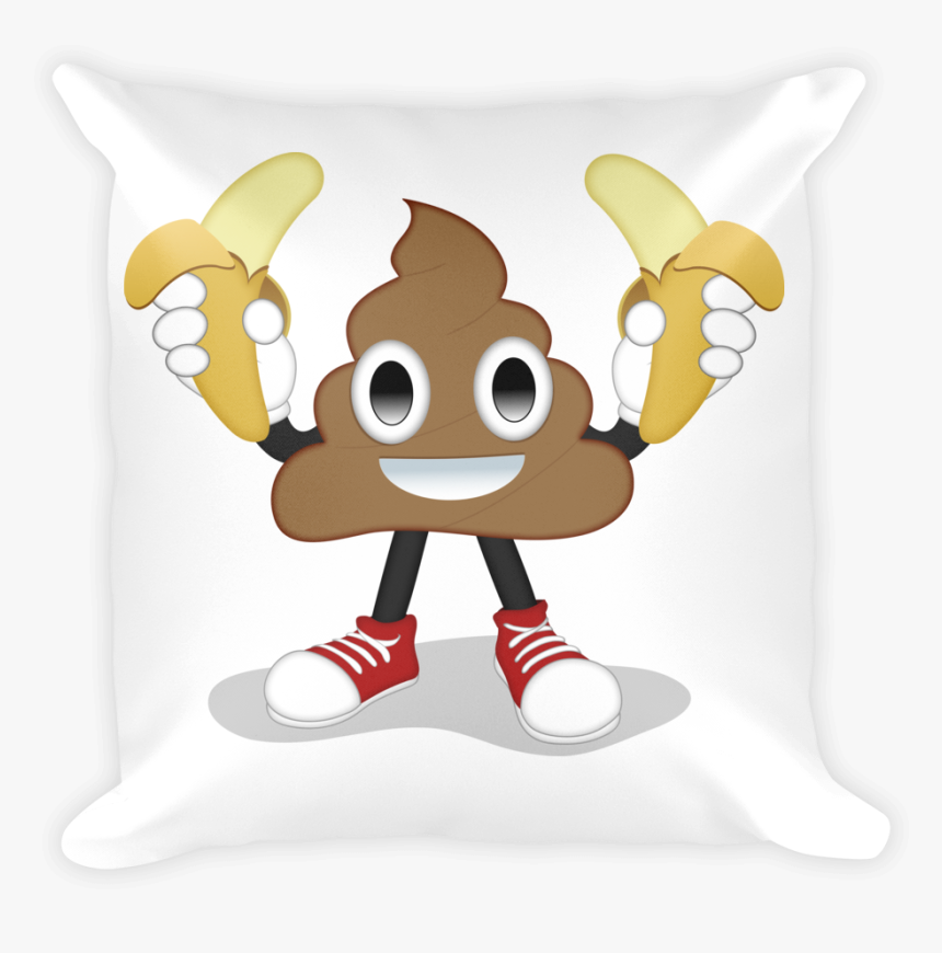 World Of Emoji"s Pillows - Iphone Poop Emoji Png, Transparent Png, Free Download