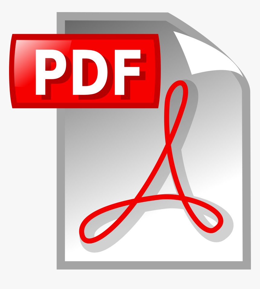 Transparent Background Pdf Logo, HD Png Download, Free Download