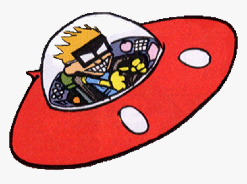 Transparent Spacecraft Png - Spaceship Calvin And Hobbes Spaceman Spiff, Png Download, Free Download