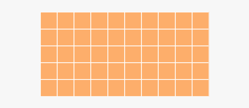 Orange Squares Arranged To Make A Rectangle - Tile, HD Png Download, Free Download