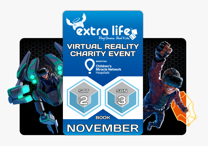 Extra Life Logo Png, Transparent Png, Free Download