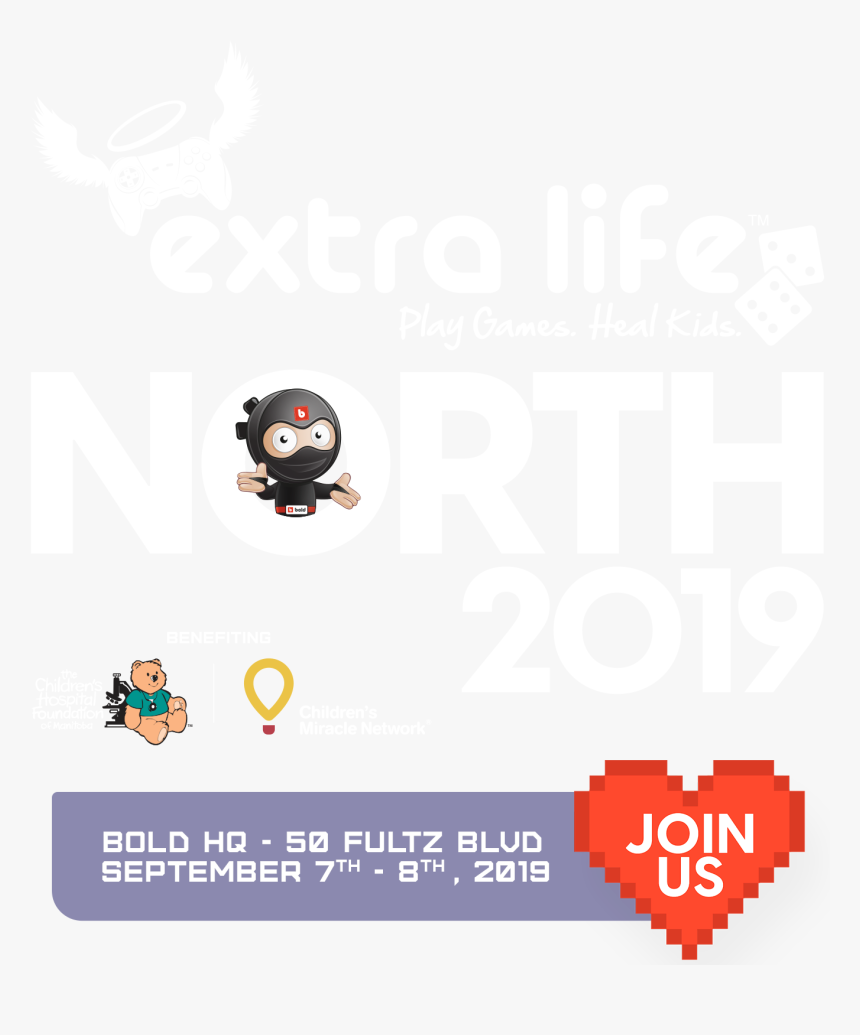 Extra Life North - Manitoba Institute Of Child Health, HD Png Download, Free Download