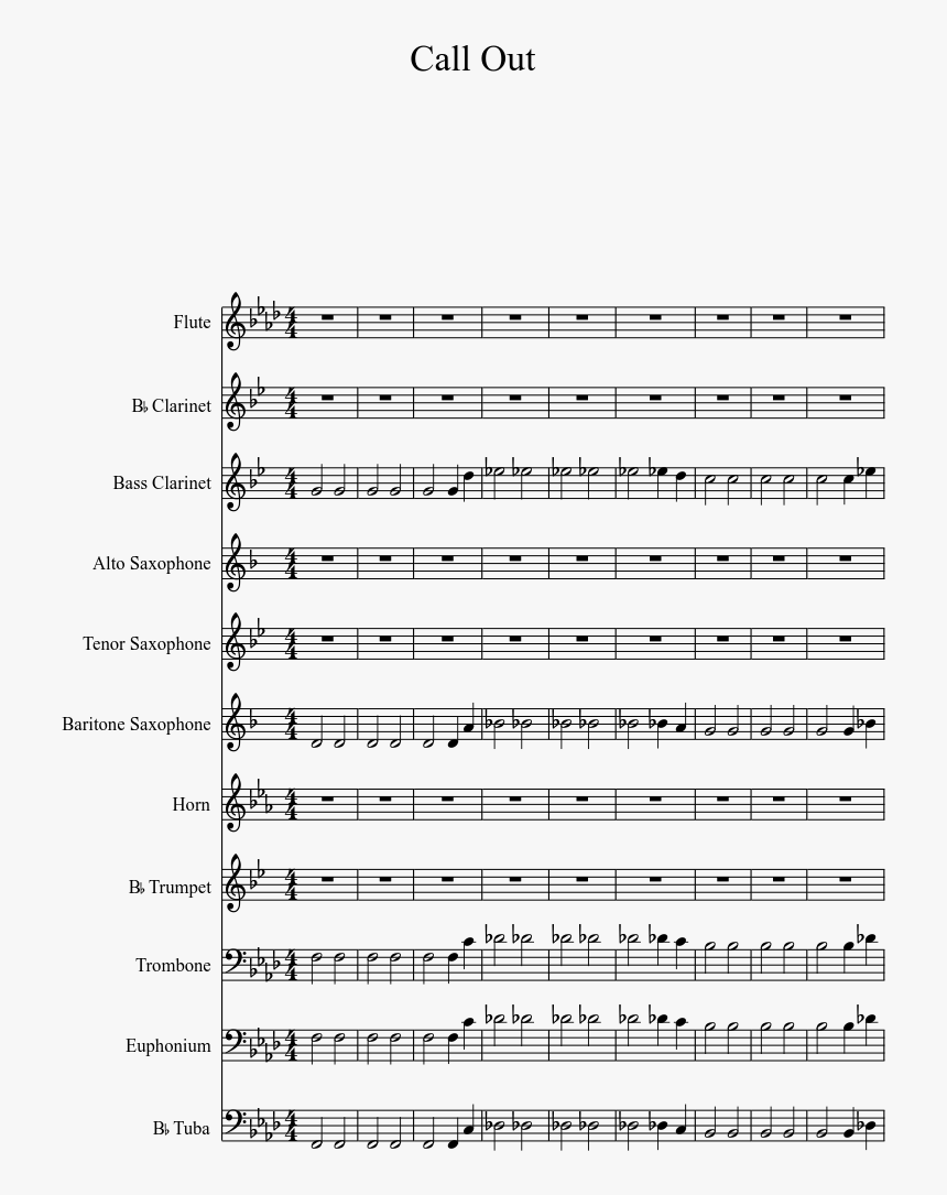 Kung Fu Fighting Flute Sheet Music, HD Png Download, Free Download