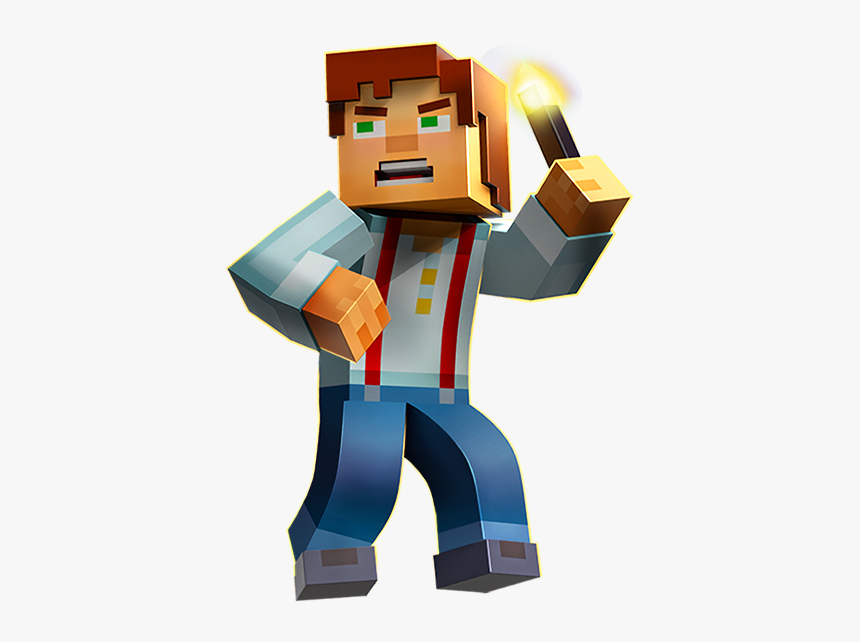 Clip Art Minecraft Story Mode Toy - Boy Minecraft Story Mode Jesse, HD Png Download, Free Download