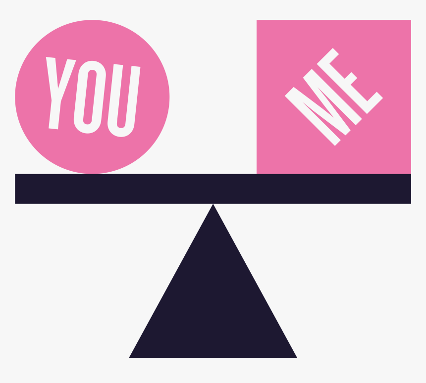 You Me Pink Deep Blue - Sign, HD Png Download, Free Download