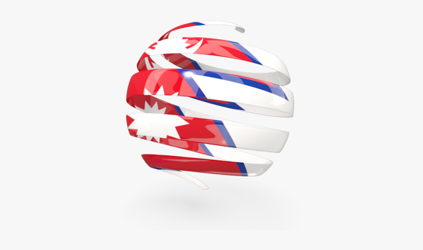 Round 3d Icon - Logo Icons Nepal Flag Png, Transparent Png, Free Download